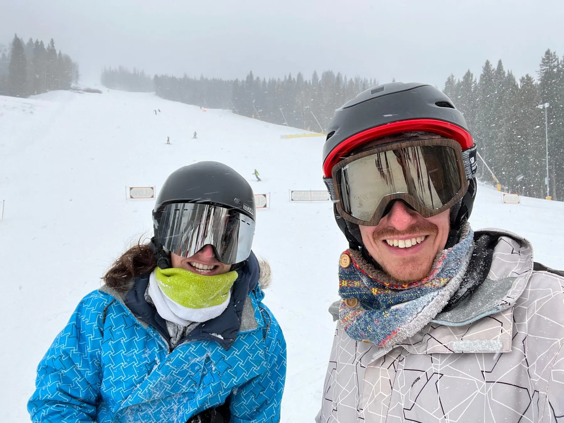 Skiing at Keystone Resort, Colorado in December 2022